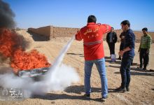 گزارش تصویری | برگزاری کارگاه مبانی حریق و اصول ایمنی 